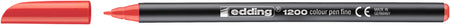 Edding - Fineliner 1200 002 rouge fin