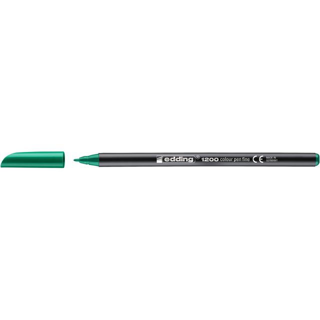 Edding - Fineliner 1200 004 vert fin | 10 pièces