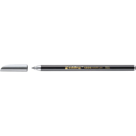 Edding - Fineliner 1200 054 argent métallisé fin | 10 pièces