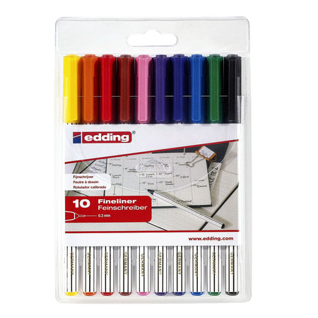 Edding -  Fineliner  89 f assorti
