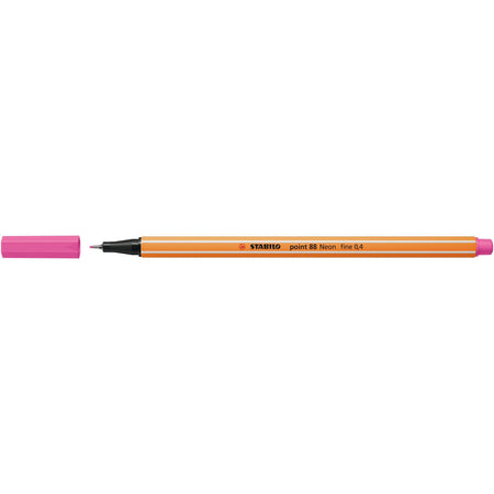 Stabilo -  Fineliner point 88/056 f neon roze | 10 stuks