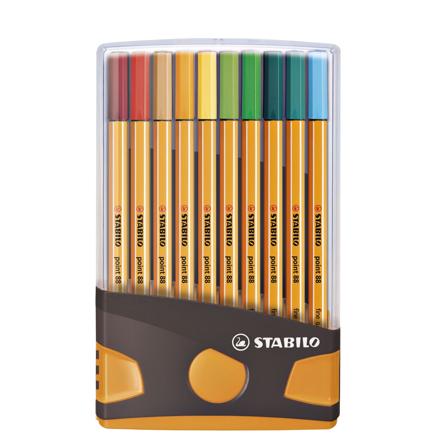 Stabilo - Fineliner point 88/20 Jeu de rouleaux ColorParade antr/ou F ass 20pcs | 10 pièces