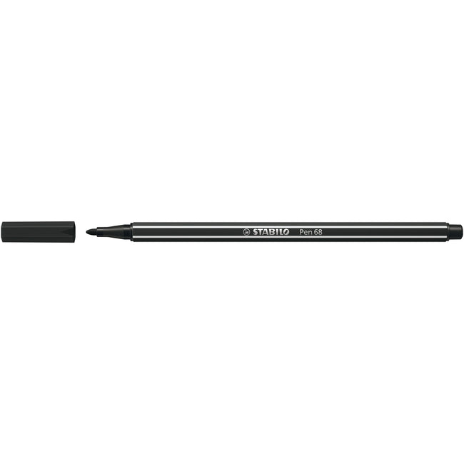 Stabilo -  Pen 68, premium viltstift, zwart, per stuk