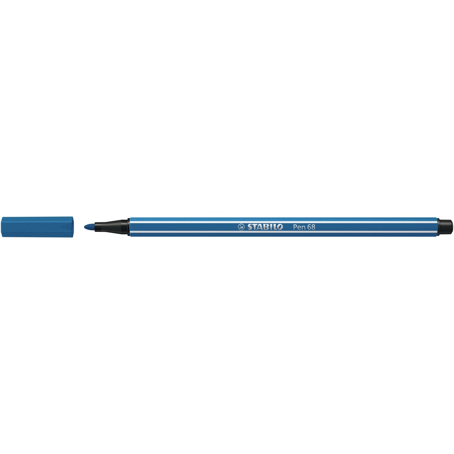Stabilo -  Pen 68, premium viltstift, ultramarijn blauw, per stuk | 10 stuks
