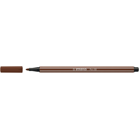 Stabilo -  Pen 68, premium viltstift, bruin, per stuk