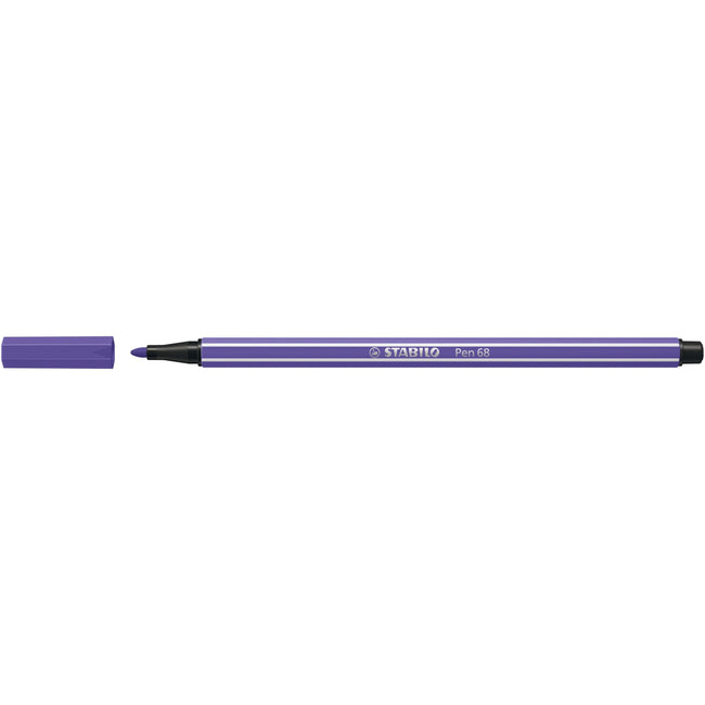 Stabilo -  Pen 68, premium viltstift, paars, per stuk