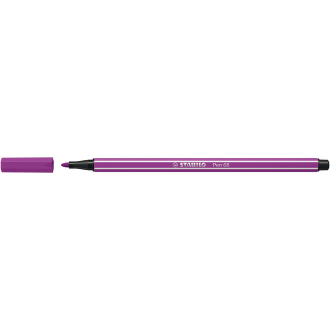 Stabilo -  Pen 68, premium viltstift, lila, per stuk