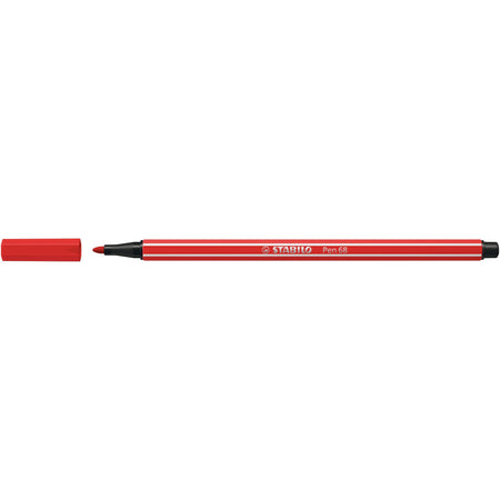 Stabilo -  Viltstift pen 68/48 m karmijnrood | 10 stuks