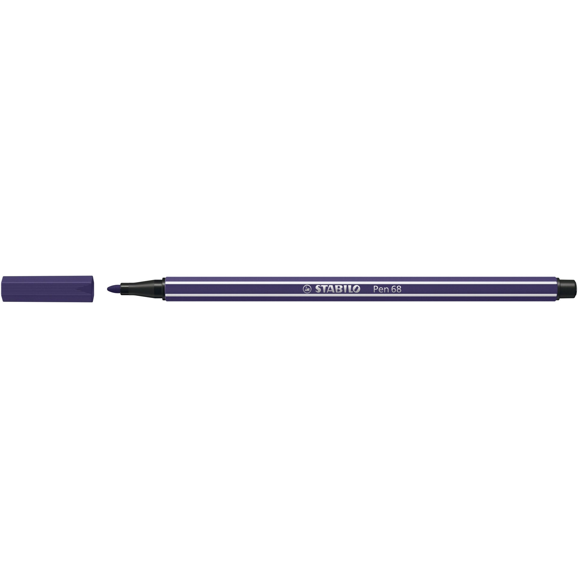 Stabilo -  Pen 68, premium viltstift, pruissisch blauw, per stuk