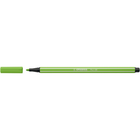 Stabilo -  Pen 68, premium viltstift, licht groen, per stuk | 10 stuks