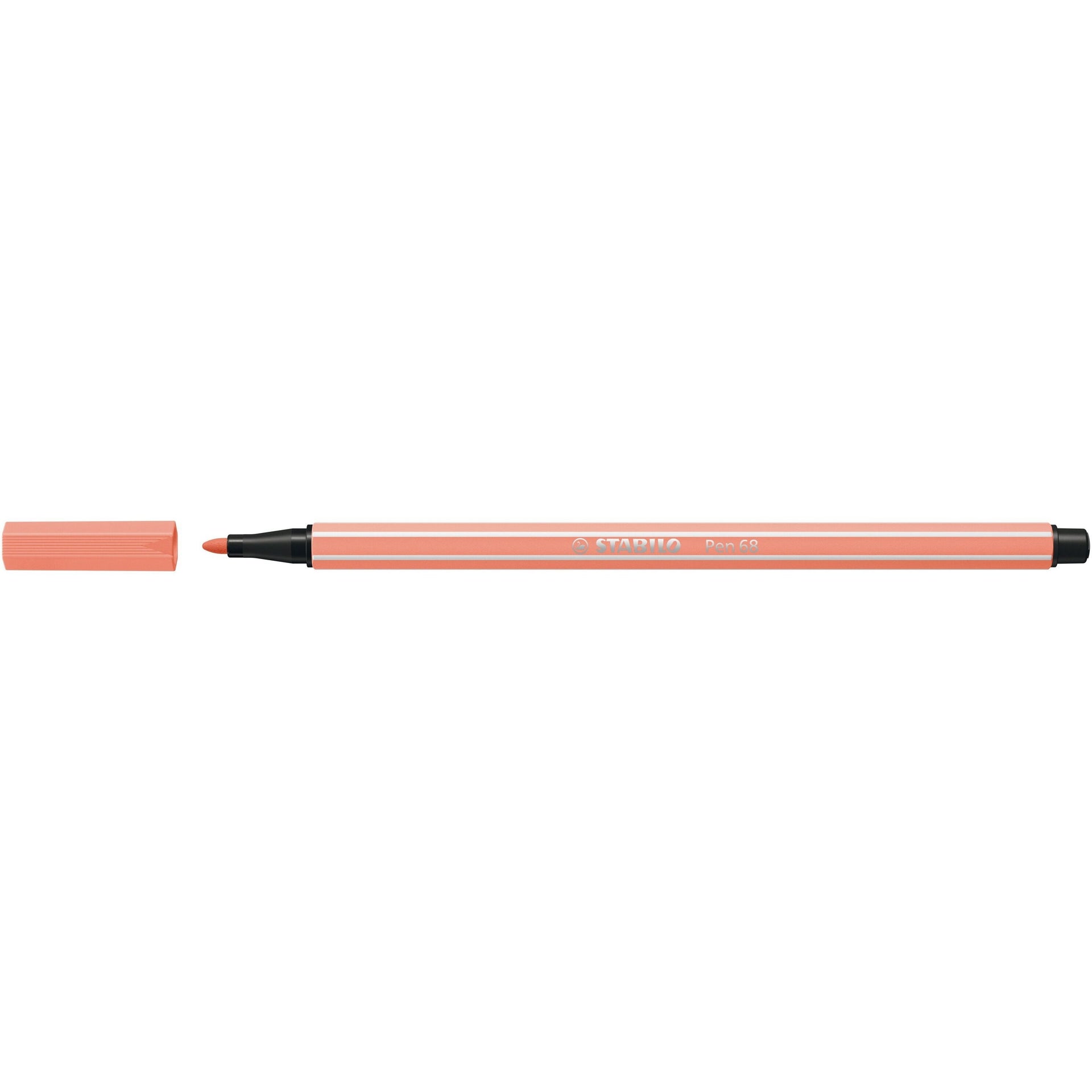 Stabilo -  Viltstift pen 68/26 m apricot | 10 stuks