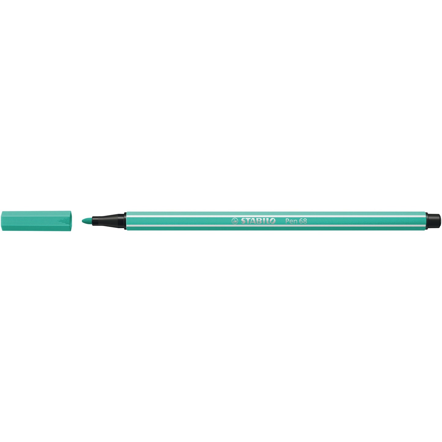 Stabilo - Feutre Pen 68/13 moyen vert glace | 10 pièces