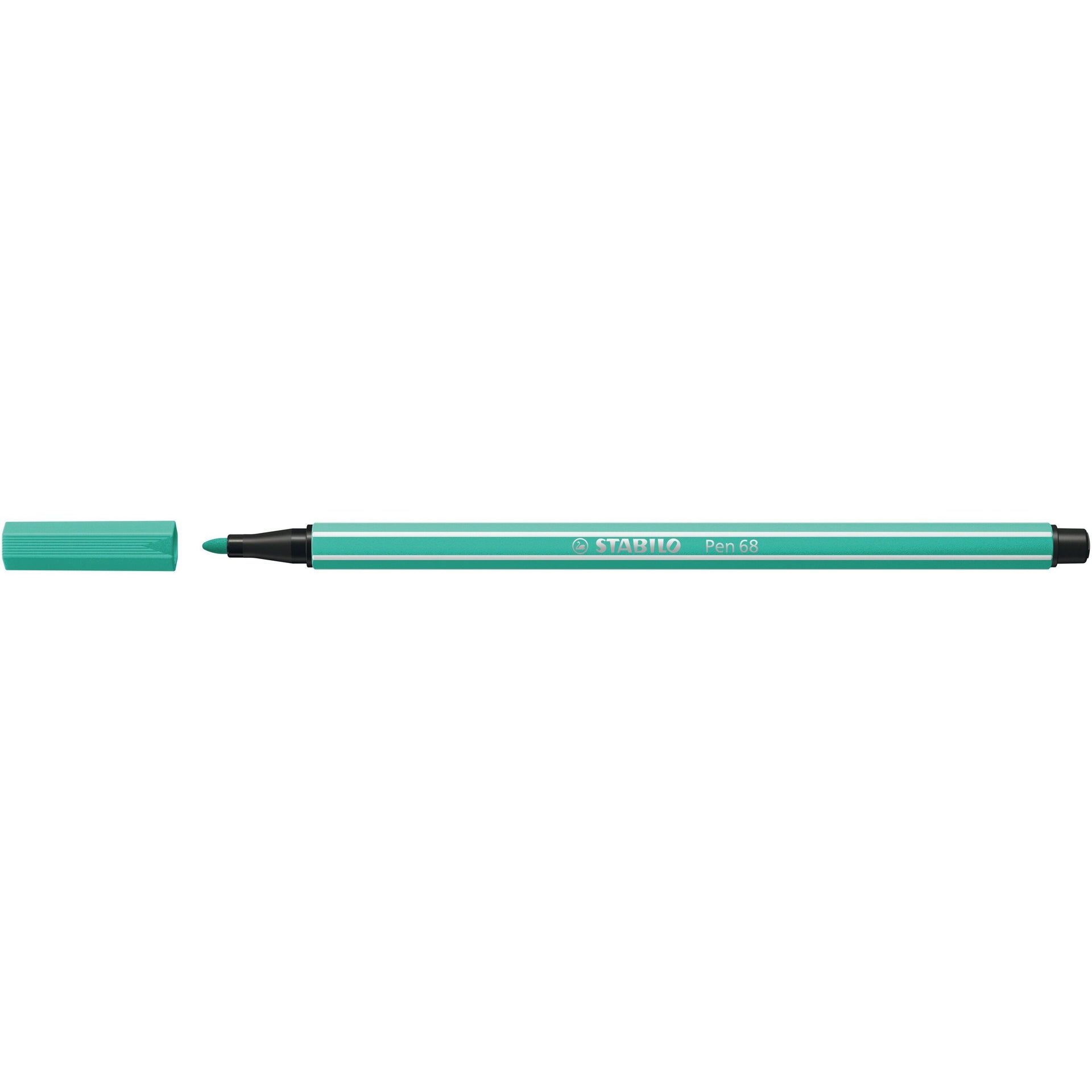 Stabilo -  Pen 68, premium viltstift, ijs groen, per stuk | 10 stuks
