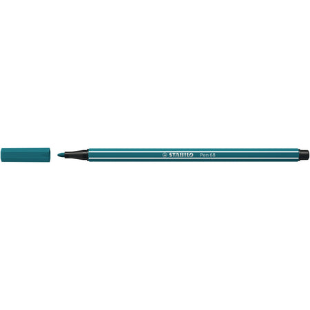 Stabilo -  Viltstift pen 68/51 m turquoiseblauw | 10 stuks