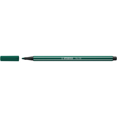 Stabilo -  Viltstift pen 68/53 m turquoisegroen | 10 stuks