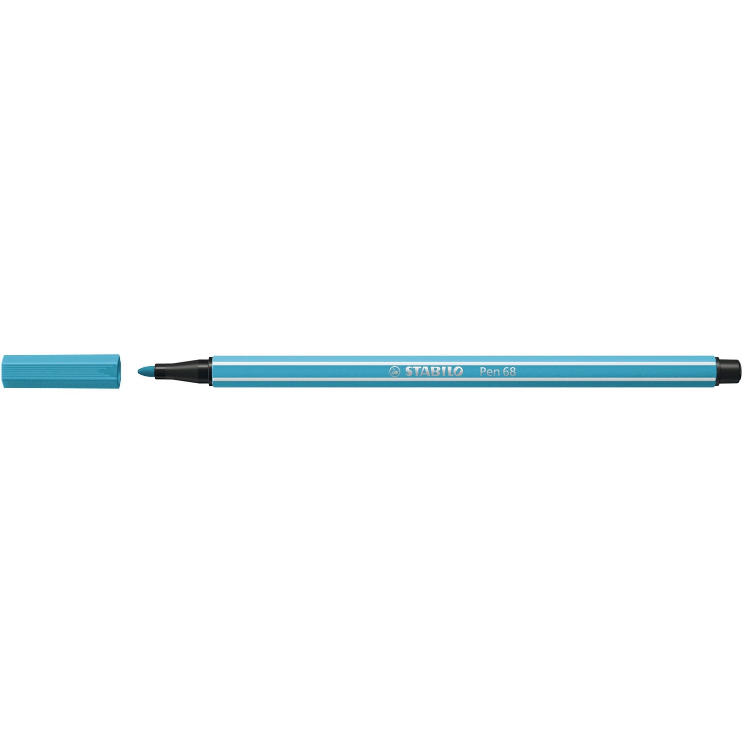 Stabilo -  Viltstift pen 68/57 m azuurblauw | 10 stuks