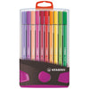 Stabilo - Feutre 68/20 ColorParade en étui antr/rose M ass 20pcs