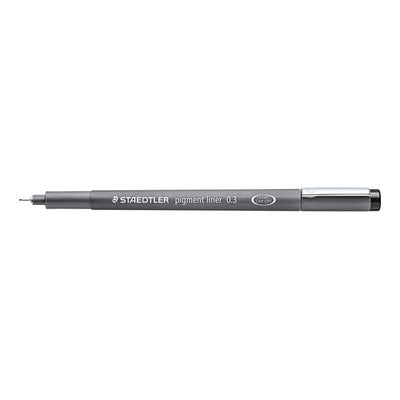 Staedtler -  Fineliner pigment 308 0.3mm zwart
