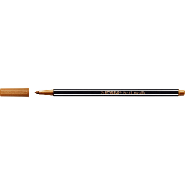 Stabilo -  Viltstift Pen 68/820 medium metallic koper