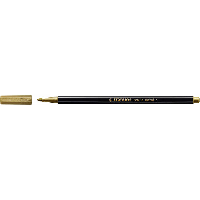 Stabilo -  Pen 68 metallic, premium viltstift, koper, per stuk | 10 stuks