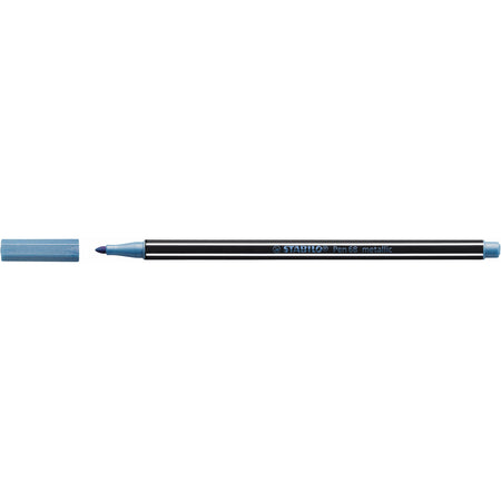 Stabilo -  viltstift Pen 68 Metallic, blauw