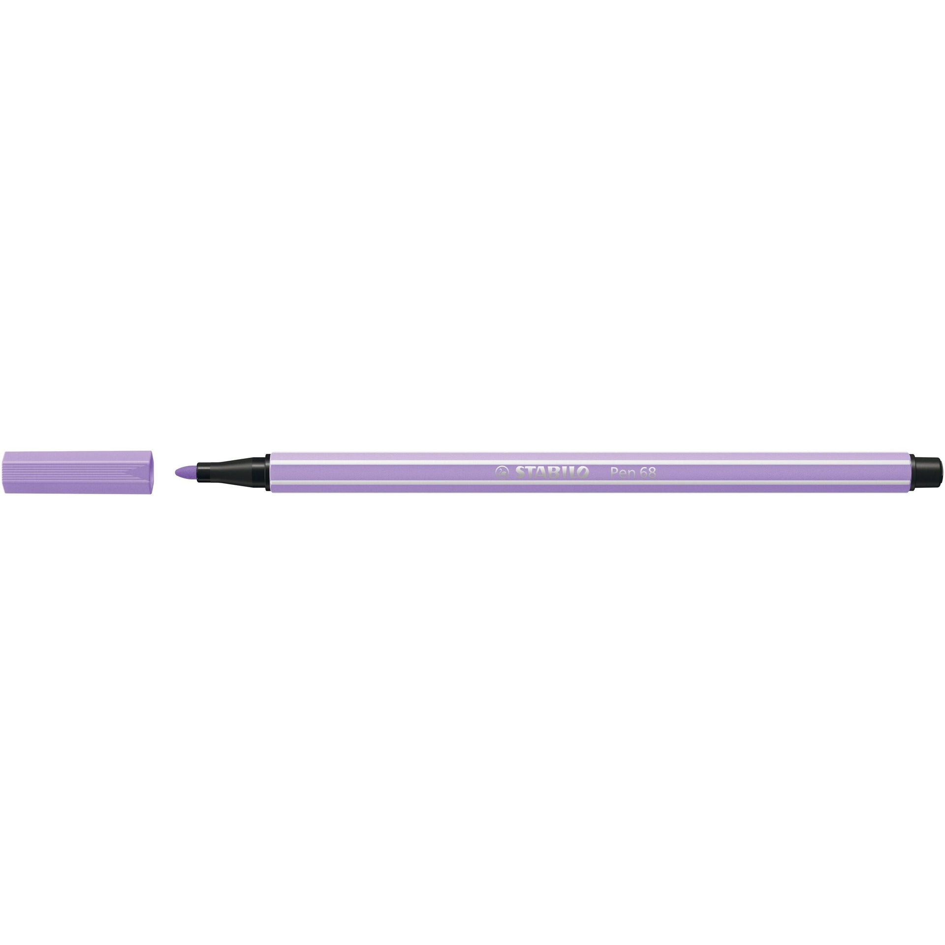 Stabilo -  Pen 68, premium viltstift, licht lila, per stuk | 10 stuks