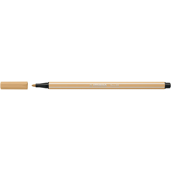 Stabilo -  Pen 68, premium viltstift, licht oker, per stuk