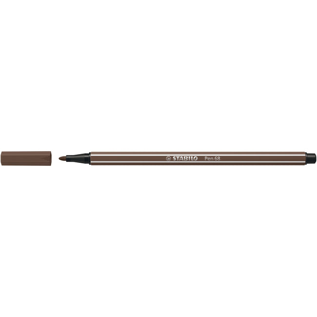 Stabilo - Feutre Stylo 68/65 moyen ambre | 10 pièces