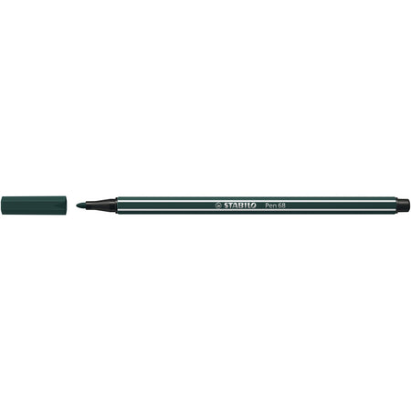 Stabilo - Filzstift Pen 68/63 mittleres Erdgrün