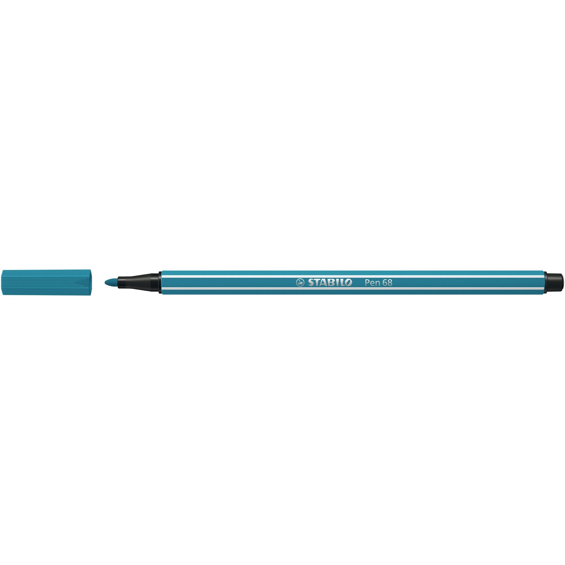 Stabilo -  Pen 68, premium viltstift, licht blauw, per stuk