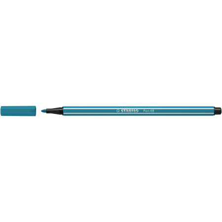 Stabilo - Filzstift 68/31 mittelhellblau | 10 Stück