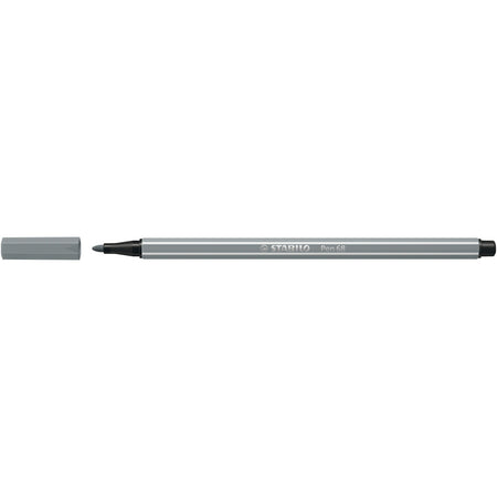Stabilo - Filzstift Pen 68/95 mittel, mittelkaltgrau