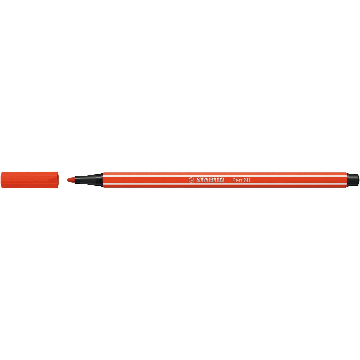 Stabilo -  Viltstift pen 68/40 m lichtrood | 10 stuks