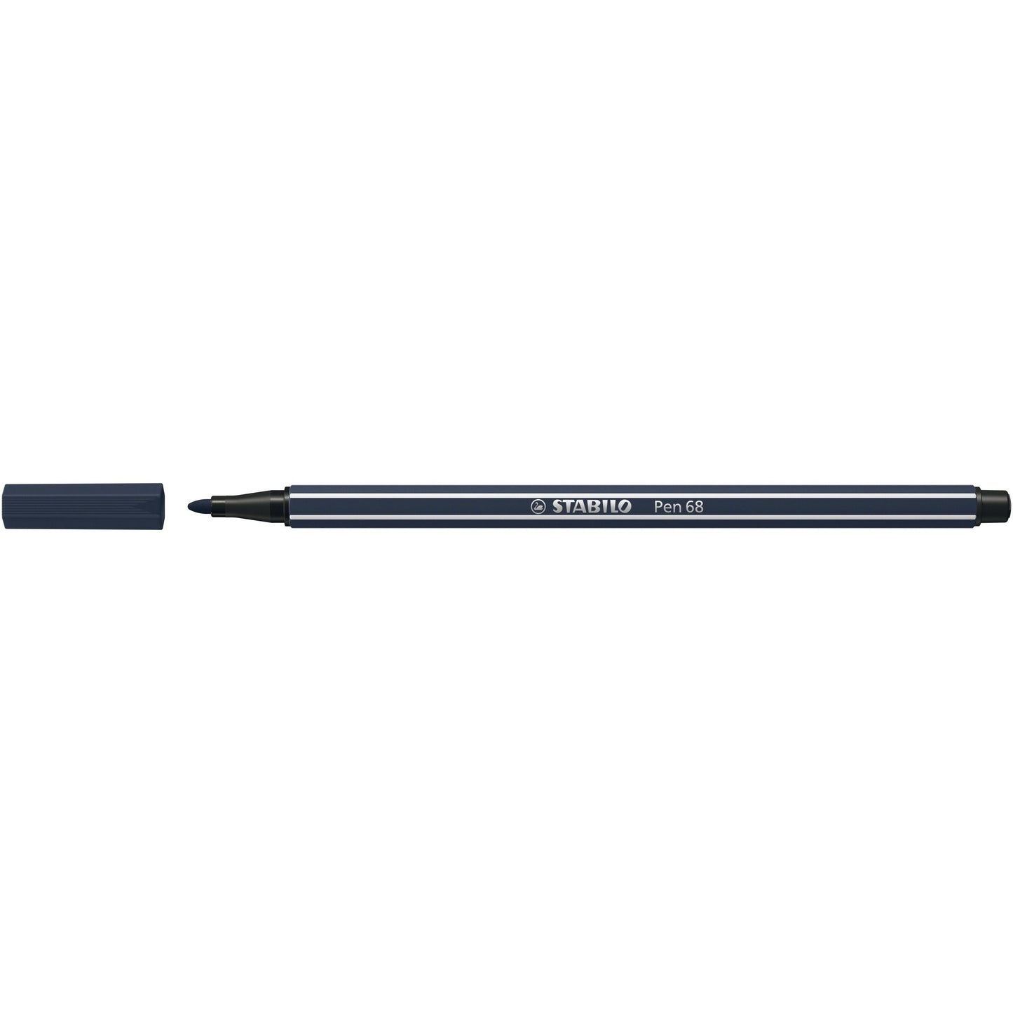 Stabilo - Feutre Pen 68/98 moyen Paynes gris | 10 pièces