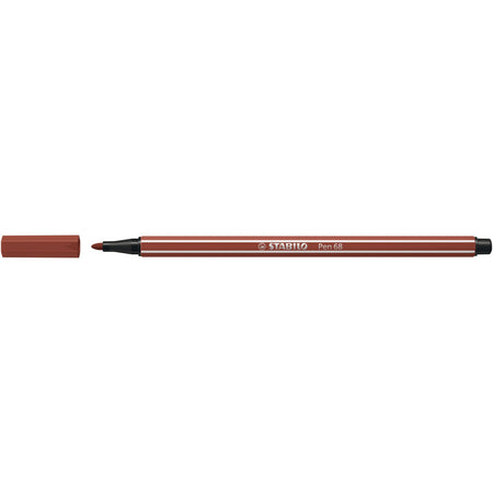 Stabilo -  Viltstift pen 68/75 m sienna | 10 stuks