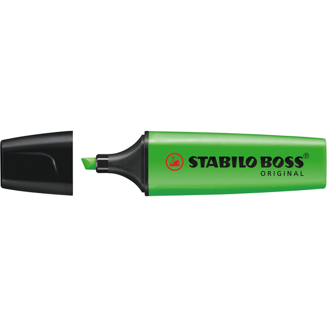 STABILO - Surligneur BOSS Original 70/33 vert | 10 pièces
