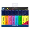 Staedtler - Surligneur 364 Textsurfer set de 6 pièces assorties + 2 jaunes offertes | 5 pièces