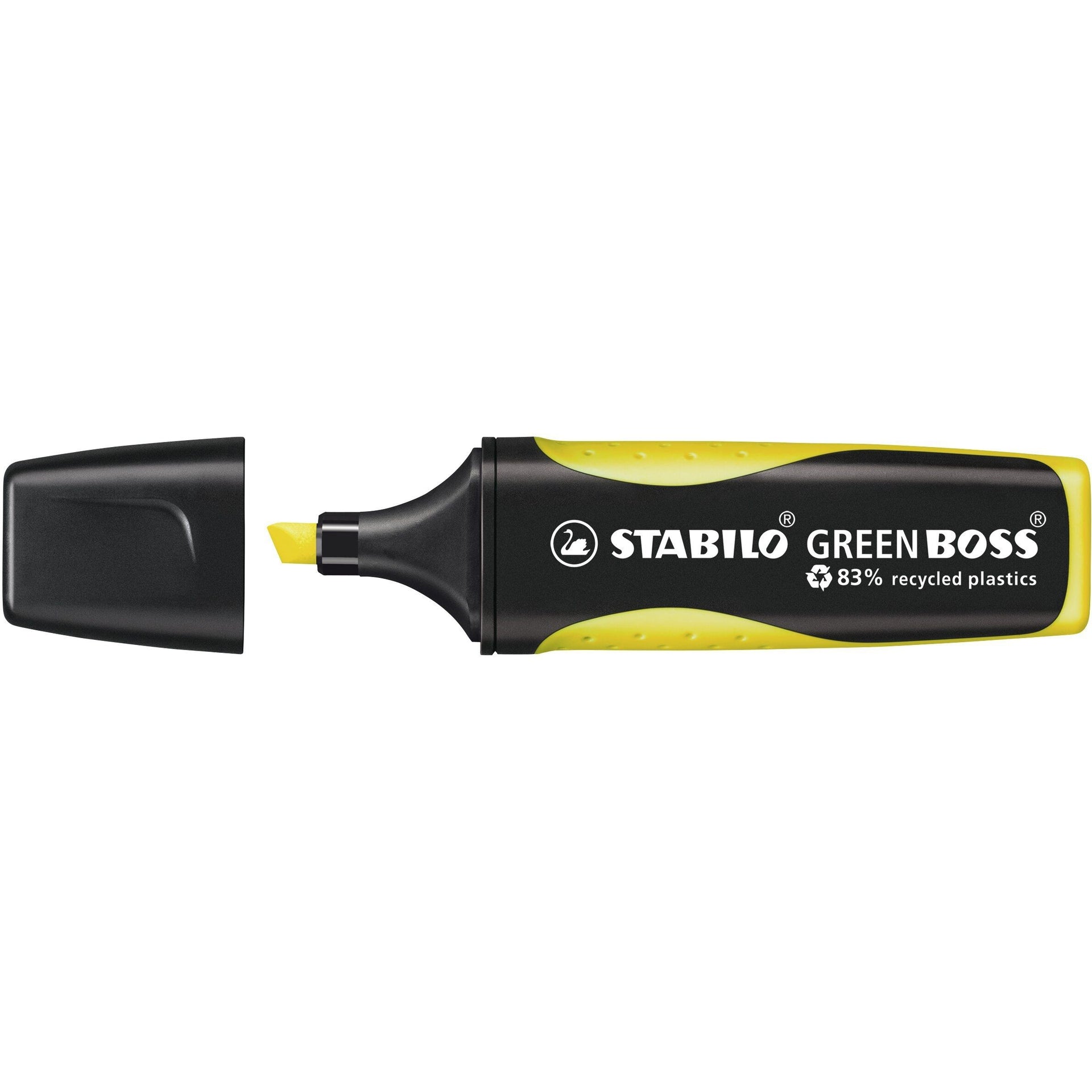Stabilo - Surligneur GREEN BOSS 6070/24 jaune | 10 pièces