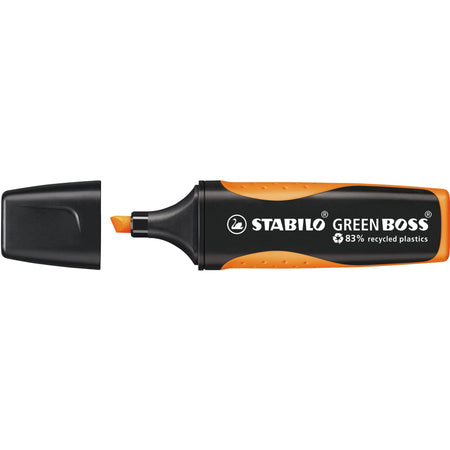 Stabilo -  Markeerstift green boss 6070/54 oranje | 10 stuks