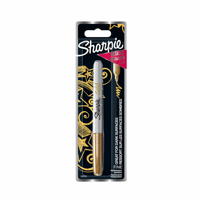 Sharpie - Felt -Tip stylo IE f Metallic Gold