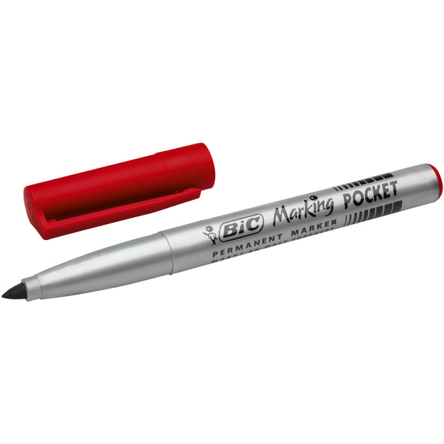 Bic Ecolutions - Viltstift bic 1445 ecolutions rond f rood | 12 stuks