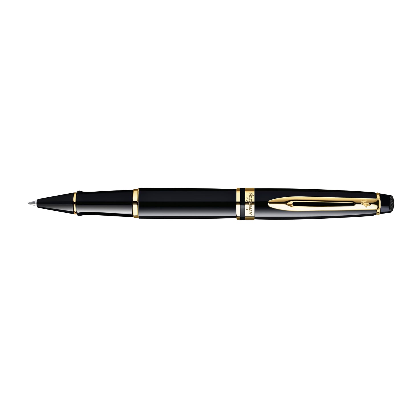 Waterman -  Rollerpen expert gt f lak zwart