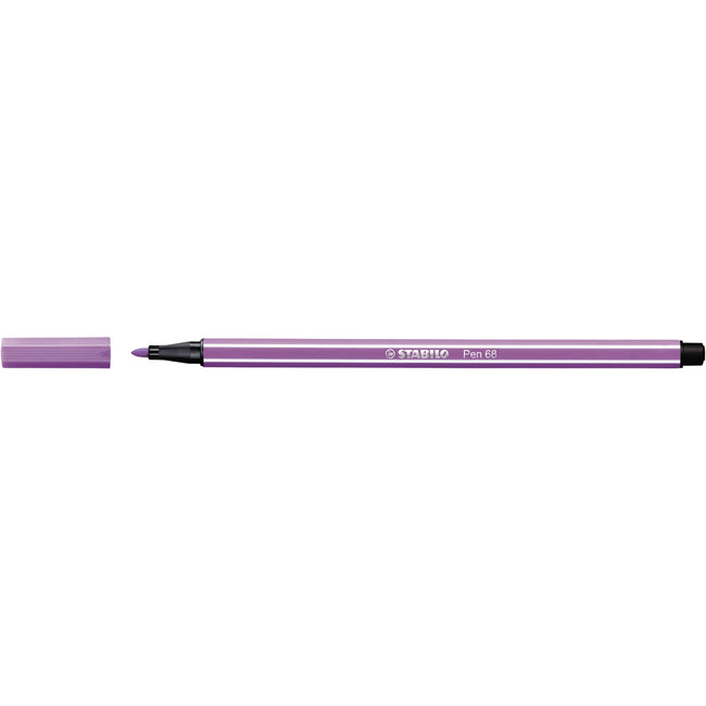 Stabilo - Feutre Pen 68/59 lilas moyen clair | 10 pièces