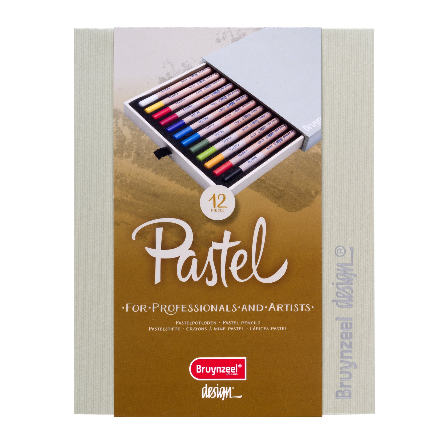 Bruynzeel - Buntstifte 8840 Design Pastell 12 Stück sortiert