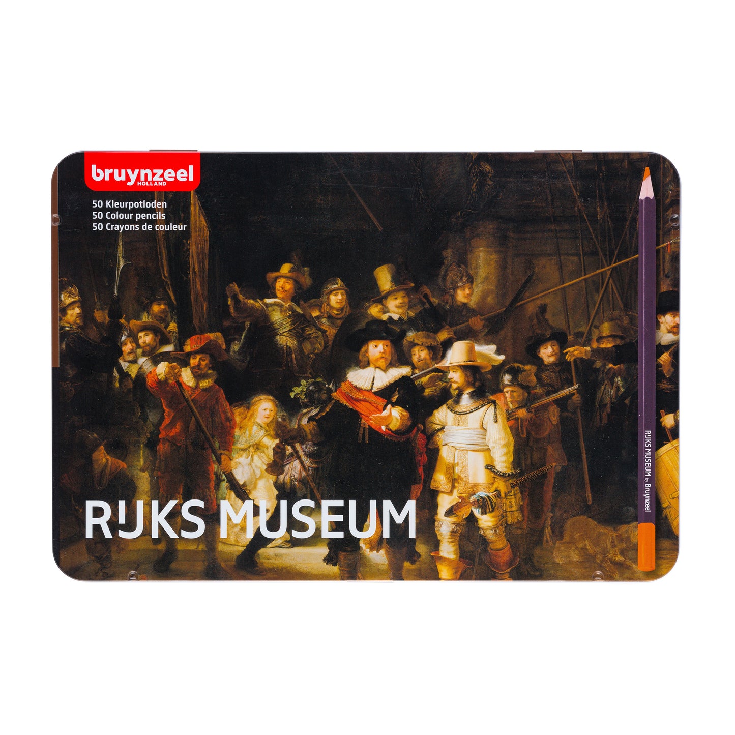 Bruynzeel -  Kleurpotlood  rijksmuseum rembrandt 50st | 4 stuks