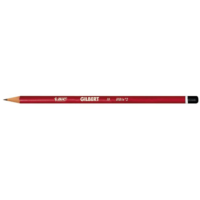BIC - Crayon Gilbert 33 rond HB | 12 pièces