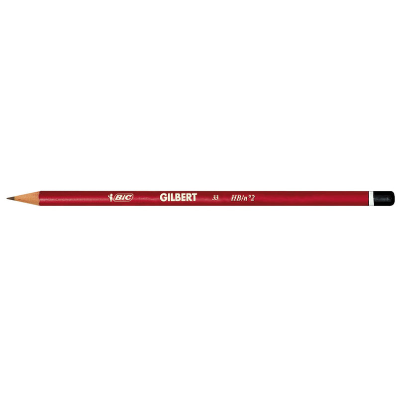 BIC - Crayon Gilbert 33 rond HB | 12 pièces