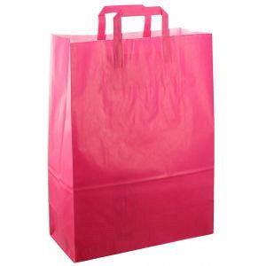 Timmers - Papiertüte 32x15x43cm 50st Fuchsia weg = auf