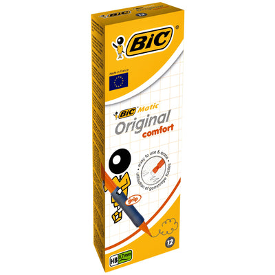 Bic - Porte-mine Matic poignée confort originale HB 0,7 mm