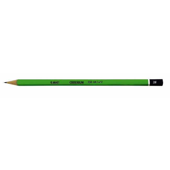 Bic - Crayon 550 hexagonal 2B